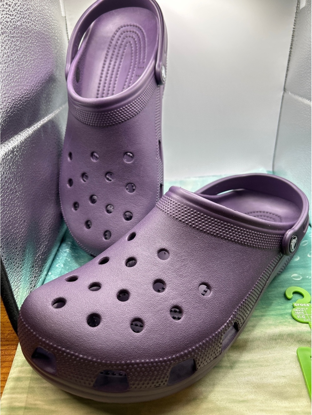 Crocs Men’s 13 Purple Brand New